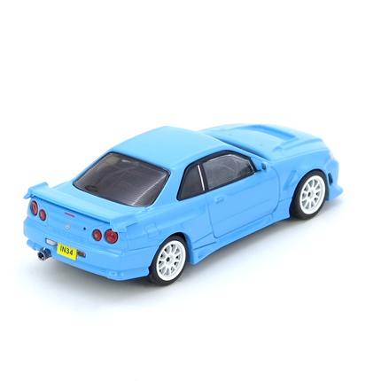 INNO64 1/64 Scale Diecast Car NISSAN SKYLINE GT-T Baby Blue - Hong Kong ToyCar Salon 2022 Event Edition
