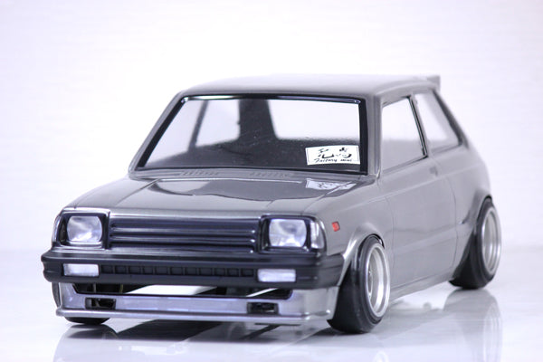 Pandora RC 1/10 Drift Car Body Set Toyota Starlet KP61 Late PAB-3182 JDM D1GP Tokyo Drift TRD