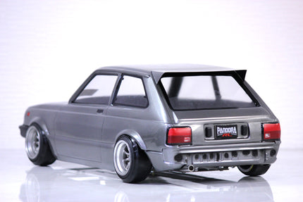 Pandora RC 1/10 Drift Car Body Set Toyota Starlet KP61 Late PAB-3182 JDM D1GP Tokyo Drift TRD