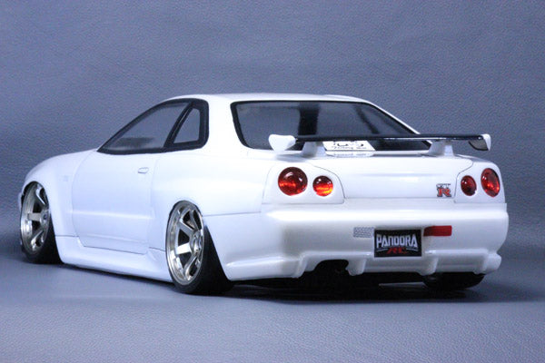 Pandora RC 1/10 Drift Car Body Set Nissan R34 GTR VSpecII PAB-3131 JDM D1GP Initial D Nismo Nissan GT-R