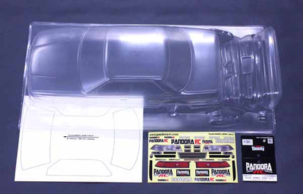 Pandora RC 1/10 Drift Car Body Set Toyota Mark2 JZX81 Ver2 4 door Seden PAB-3172 JDM D1GP Tokyo Drift TRD