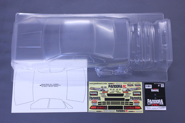 Pandora RC 1/10 Drift Car Body Set Nissan Cefiro A31 Autech PAB-2171 JDM D1GP Tokyo Drift Nismo