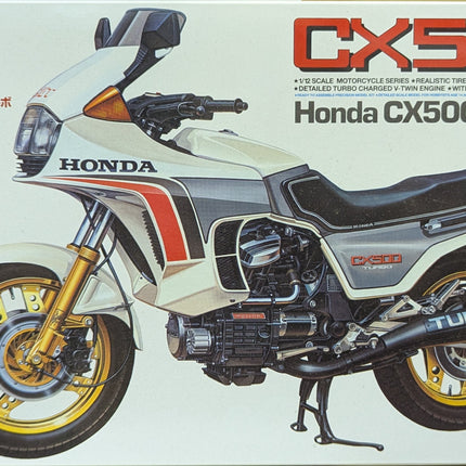 14016 Tamiya 1/12 Scale Model Bike Kit Honda CX500 Turbo