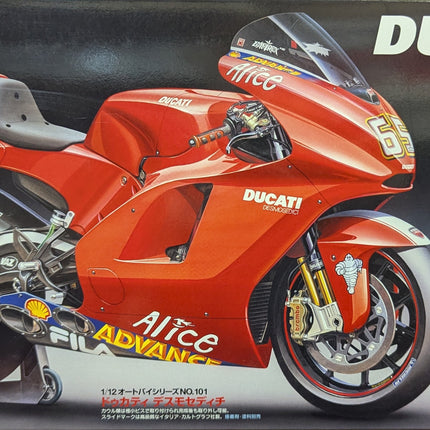 14101 Tamiya 1/12 Scale Model Bike Kit Ducati Desmosedici