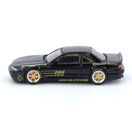 INNO64 1/64 Scale Diecast Car NISSAN SILVIA (S13) V1 PANDEM / ROCKET BUNNY Black