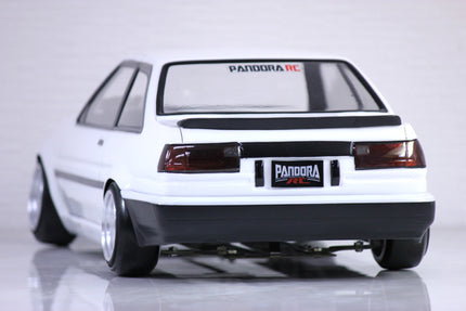 Pandora RC 1/10 Drift Car Body Set Toyota AE86 Sprinter Trueno Hachiroku PAB-3176 JDM D1GP Tokyo Drift TRD