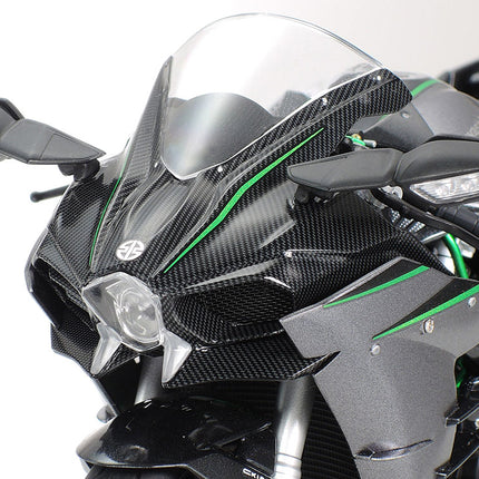 14136 Tamiya 1/12 Scale Model Bike Kit Kawasaki Ninja H2 Carbon MotoGP Racing Bike