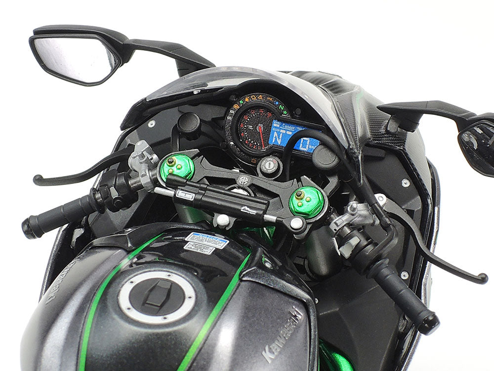 14136 Tamiya 1/12 Scale Model Bike Kit Kawasaki Ninja H2 Carbon MotoGP Racing Bike