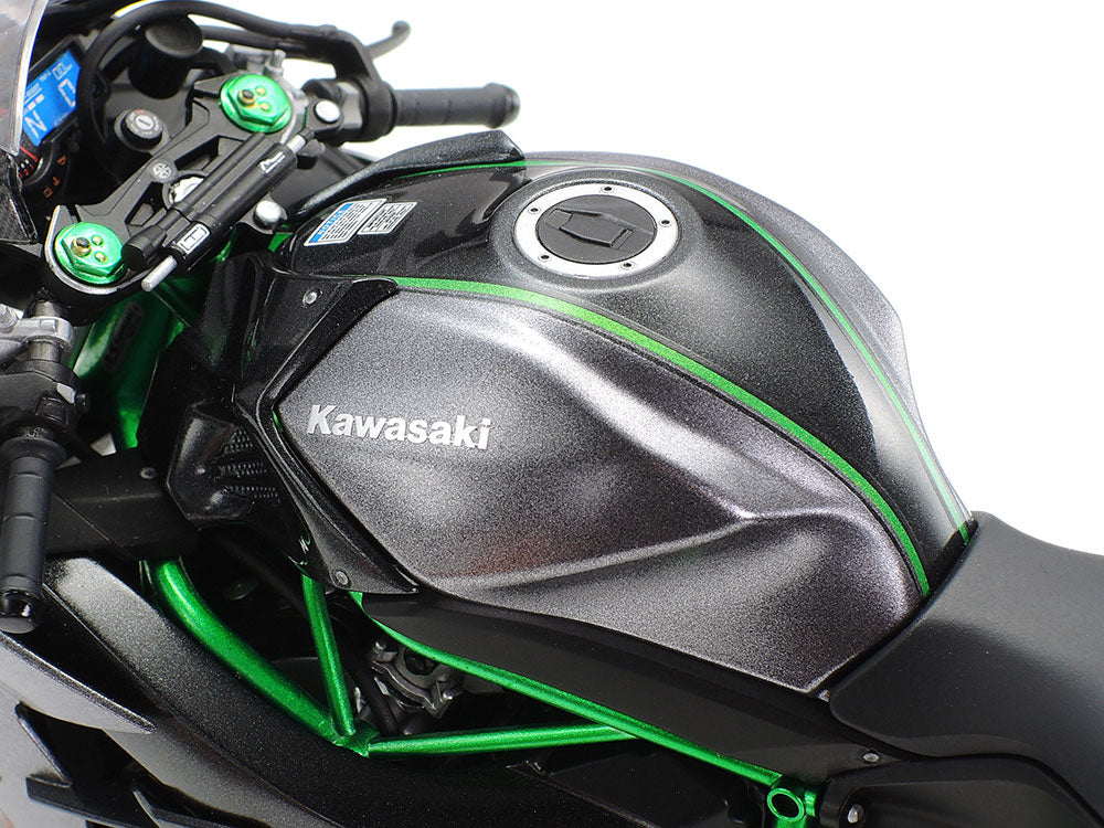 14136 Tamiya 1/12 Scale Model Bike Kit Kawasaki Ninja H2 Carbon MotoGP Racing Bike