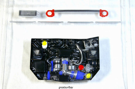 Pandora RC 1/10 Drift Car Body Engine Set PAI-801 for Pandora RC Body JDM D1GP RB/FA/SR