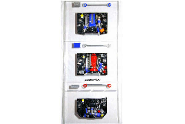 Pandora RC 1/10 Drift Car Body Engine Set PAI-801 for Pandora RC Body JDM D1GP RB/FA/SR