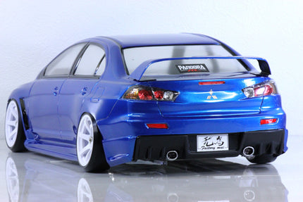 Pandora RC 1/10 Drift Car Body Set Mitsubishi Lancer Evollution X PAB-3157 JDM D1GP Tokyo Drift