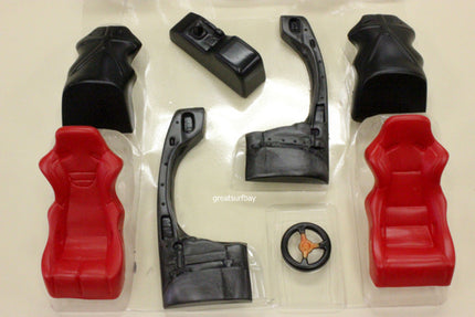 Pandora RC 1/10 Drift Car Body Set Nissan S13 Inner Set PAI-800 JDM D1GP Tokyo Drift TRD