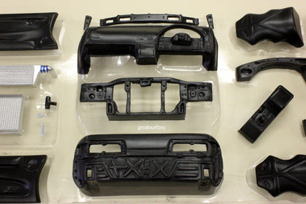 Pandora RC 1/10 Drift Car Body Set Nissan S13 Inner Set PAI-800 JDM D1GP Tokyo Drift TRD
