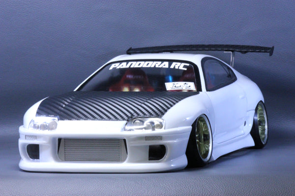Pandora RC 1/10 Drift Car Body Set Toyota Supra JZA80 PAB-3135 JDM D1GP TRD GAZOO Racing Tokyo Drift