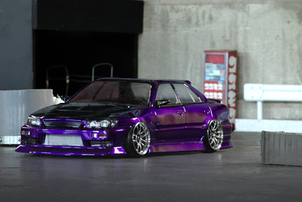 Pandora RC 1/10 Drift Car Body Set Nissan Skyline R34 4 door Seden PAB-3145 JDM D1GP Tokyo Drift Nismo
