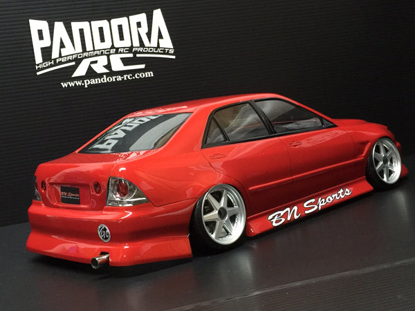 Pandora RC 1/10 Drift Car Body Set Toyota Altezza BN Sport PAB-2167JDM D1GP Tokyo Drift TRD