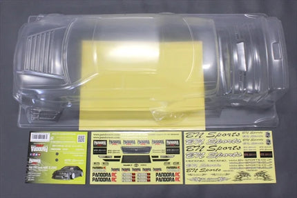Pandora RC 1/10 Drift Car Body Set Toyota Mark II JZX100 x BN Sport PAB-3201 JDM D1GP Tokyo Drift TRD