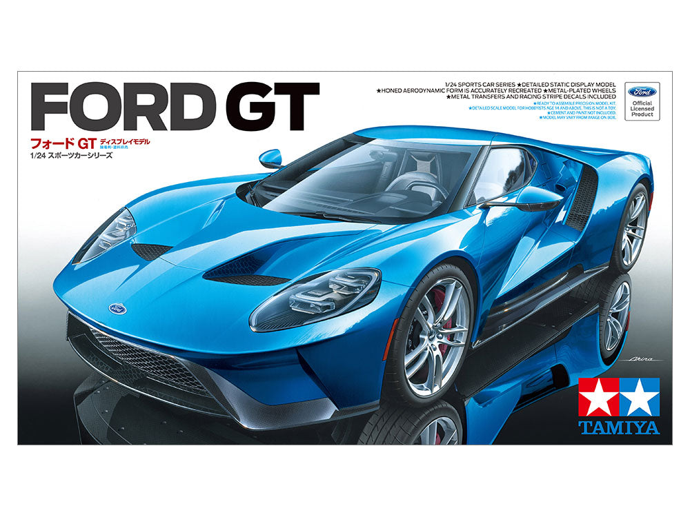 24346 Tamiya 1/24 Scale Model Car Kit Ford GT