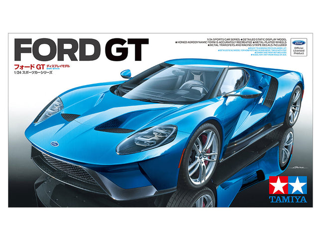 24346 Tamiya 1/24 Scale Model Car Kit Ford GT