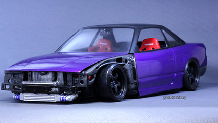Pandora RC 1/10 Drift Car Body Set Nissan S13 Inner Set PAI-800 JDM D1GP Tokyo Drift TRD